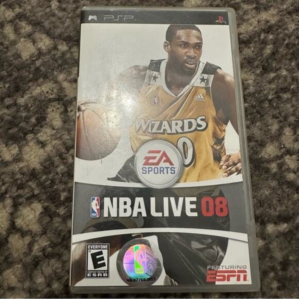 NBA Live 08 Sony Playstation Portable PSP Complete with Manual Video Game